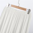 thumbnail image 6 of Endives Womens Wide Leg Pant Elastic High Waisted Tie Slim Fit Casual Pants Linen Pants Women Beach Vacation Outfits S-6XL, 6 of 7