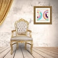 thumbnail image 3 of Essue, Christine 12x12 Gold Ornate Wood Framed with Double Matting Museum Art Print Titled - Polychromatic Partners I, 3 of 4