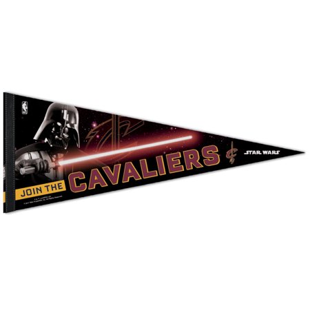 WinCraft Cleveland Cavaliers Star Wars Darth Vader 12" x 30" Premium Pennant