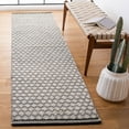 thumbnail image 2 of SAFAVIEH Kilim Mary Diamond Runner Rug, Black/Ivory, 2'3" x 9', 2 of 8