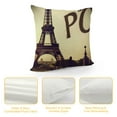 thumbnail image 4 of HENGT  Eiffel Tower Love Paris Throw Pillow Case Home Decorative Cushion Cover for Sofa Couch Bedding, 4 of 5