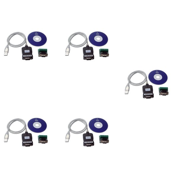 6X USB 2.0 to RS485 -485 RS422 -422 DB9 COM Serial Port Device Converter Adapter Cable, Prolific PL2303