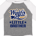 thumbnail image 4 of Inktastic Little Brother Worlds Best Boys Long Sleeve Baby Bodysuit, 4 of 5