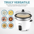 thumbnail image 4 of Aroma Housewares 32-Cup (Cooked) (16-Cup UNCOOKED) Pot Style Rice Cooker (ARC-7216NG) , White, 4 of 4