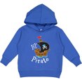 thumbnail image 2 of Inktastic Lil' Pirate Pirate Ship, Blue Bandana Toddler Hoodie, 2 of 4