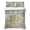 Brown, variant on Twin Quilt Set 68''x86'', Navy Blue Ombre Lightweight Summer Bedspread Coverlet Set with 2 Pillow Shams, Modern Abstract Art Ocean Oil Painting Breathable All Season Quilt Bedding for Dorm/Bedroom