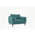 thumbnail image 3 of "Turquoise Anderson Chair - 1-Piece with Solid Wood Frame and Non-Slip Pads", 3 of 6