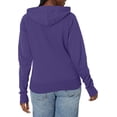 thumbnail image 2 of Soffe 7577V510LRG Juniors Rugby Zip Hoodie Cotton Poly, New Purple - Large, 2 of 2