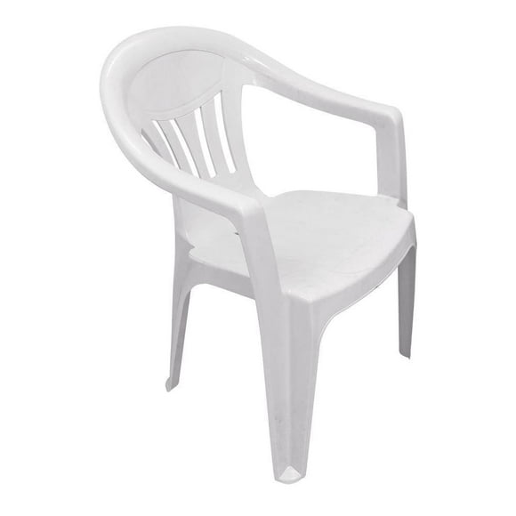Silla Plástica Alica Blanca