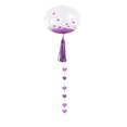 thumbnail image 2 of 18 "Clear Confetti Tassel Balloon Kits Decor Púrpura Sunnimix Kits de globos de fiesta Bobo claros, 2 of 7