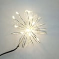 thumbnail image 2 of Mainstays 6ft Silver Wire Indoor LED Fairy String Lights with Battery Operated Automatic Timer - 18 LED Lights, 2 of 5