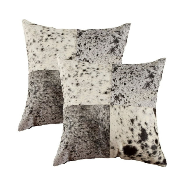 TORINO QUATTRO COWHIDE PILLOW 18"X18" 2-PACK
