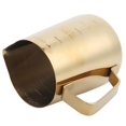 thumbnail image 4 of Coffee Milk Frothing Cup Pitcher Jug with Scale, Stainless Steel, Simple and Fashionable Design, Ergonomic Handle, Sturdy and Durable, Easy to  for Home Coffee Latte Art, 4 of 7