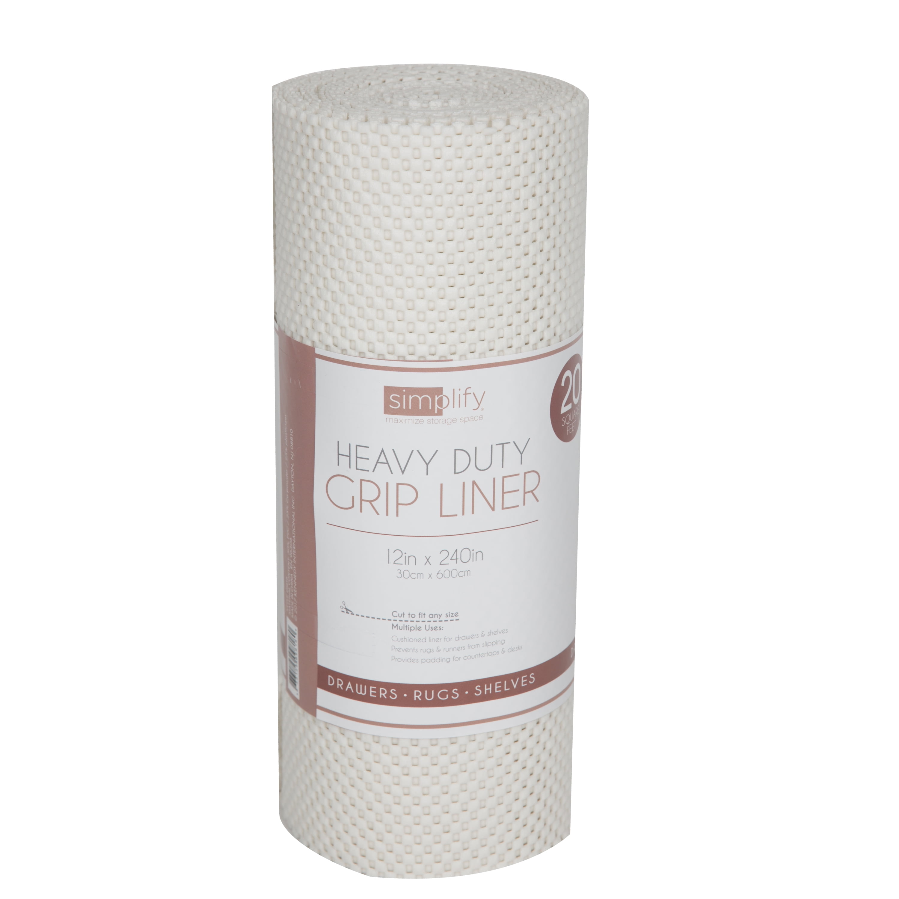 Simplify 20FT Roll Heavy Duty Grip Liner in Ivory