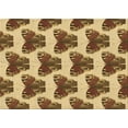thumbnail image 1 of Ahgly Company Machine Washable Indoor Rectangle Transitional Saddle Brown Area Rugs, 8' x 12', 1 of 7