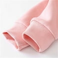 thumbnail image 4 of Tiijoy Infant Girls Sweatsuit Casual Fleece Zip Up Hoodie Baggy Sweatpants Set, Sizes 9-12M, 4 of 7