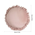 thumbnail image 3 of Throw Pillows Round Pillow My Orders 18 Inch Ruffed Cute Boho Decorative Pillows Comfortable Couch Pillows Throw Pillows for Bed Couch Chair Bed Car, 3 of 6
