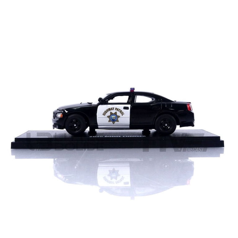 Modèle Réduit Greenlight 1:43 Dodge Charger Police Castle 2006 - Neuf, Voiture De Police New York