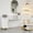White, variant on BarberPub 15.7"W x 35.4"H Black Free-Standing Storage Cabinet, Hair Stylist Station for Tools Storage
