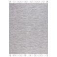 thumbnail image 3 of SAFAVIEH Dhurries Ksenija Solid Wool Runner Rug, Dark Grey/Beige, 2'3" x 8', 3 of 10