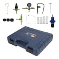 thumbnail image 1 of Kit de Herramientas de Recarga de Refrigerante de Radiador, Probador de Fuga de Presión de Radiador Portátil de Alta Precisión, Fácil de Usar para la Mayoría de los Vehículos, 1 of 7