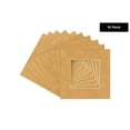 thumbnail image 3 of Thicket Suede Acid Free 16x16 Picture Frame Mats with White Core Bevel Cut for 8x8 Pictures - Fits, 3 of 5