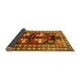 thumbnail image 2 of Ahgly Company Indoor Square Persian Yellow Traditional Area Rugs, 3' Square, 2 of 4