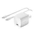 thumbnail image 2 of Belkin BoostCharge - Adaptateur d'Alimentation - 30 Watts - Charge Rapide, PD (USB-C 24 Broches) - Blanc, 2 of 13