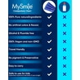 thumbnail image 5 of MySmile Mouthwash, Mouth Wash for Adults, Travel Mouthwash Helps Kill 99% of Bad Breath Germs, Prevents Cavities, Alcohol Free & Fluoride Free, Fresh Mint, 90 Count, 5 of 8