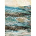 thumbnail image 2 of Alvarez, Cynthia 12x14 White Modern Wood Framed Museum Art Print Titled - Waves 02, 2 of 4