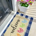 thumbnail image 6 of Summer Door Mat,Colorful Flip Flops Indoor Outdoor Non-Slip Summer Doormat,Entryway Front Porch Summer Welcome Door Mats for Entrance Decor 30" x 17", 6 of 6