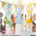 thumbnail image 4 of 4PCS Bunny Gnomes Easter Rabbit Gnomes handmage Spring Easter Gnome Ornaments Tomte Swedish Nisse Scandinavian Elf Dwarf Holiday Easter Decoration Present, 4 of 9