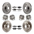 thumbnail image 1 of Transit Auto Front Rear Wheel Bearings Disc Brake Rotors and Semi-Metallic Pads Kit (10Pc) for Car 2010-2011 Mercedes-Benz ML450 - Left Right Side (Driver Passenger) KBB-106482, 1 of 11