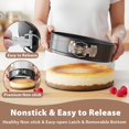 Springform Pan Set of 3 Nonstick Spring Form Pan for Cheesecake ...