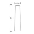 thumbnail image 2 of Estacas para jardín Goasis Lawn galvanizadas de 6 pulgadas (100 piezas), 2 of 7