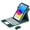 green, variant on Bluetooth Keyboard Mouse Folio Case for iPad 10 2022, 360 Degree Rotatable Cover with Trackpad & Pencil Holder,Green