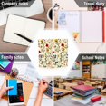 thumbnail image 6 of FORMRS 1-Subject Spiral Notebook 8" x 5" College Ruled 60 Refillable Sheet A5 Hard Cover, Beige Floral, 6 of 7