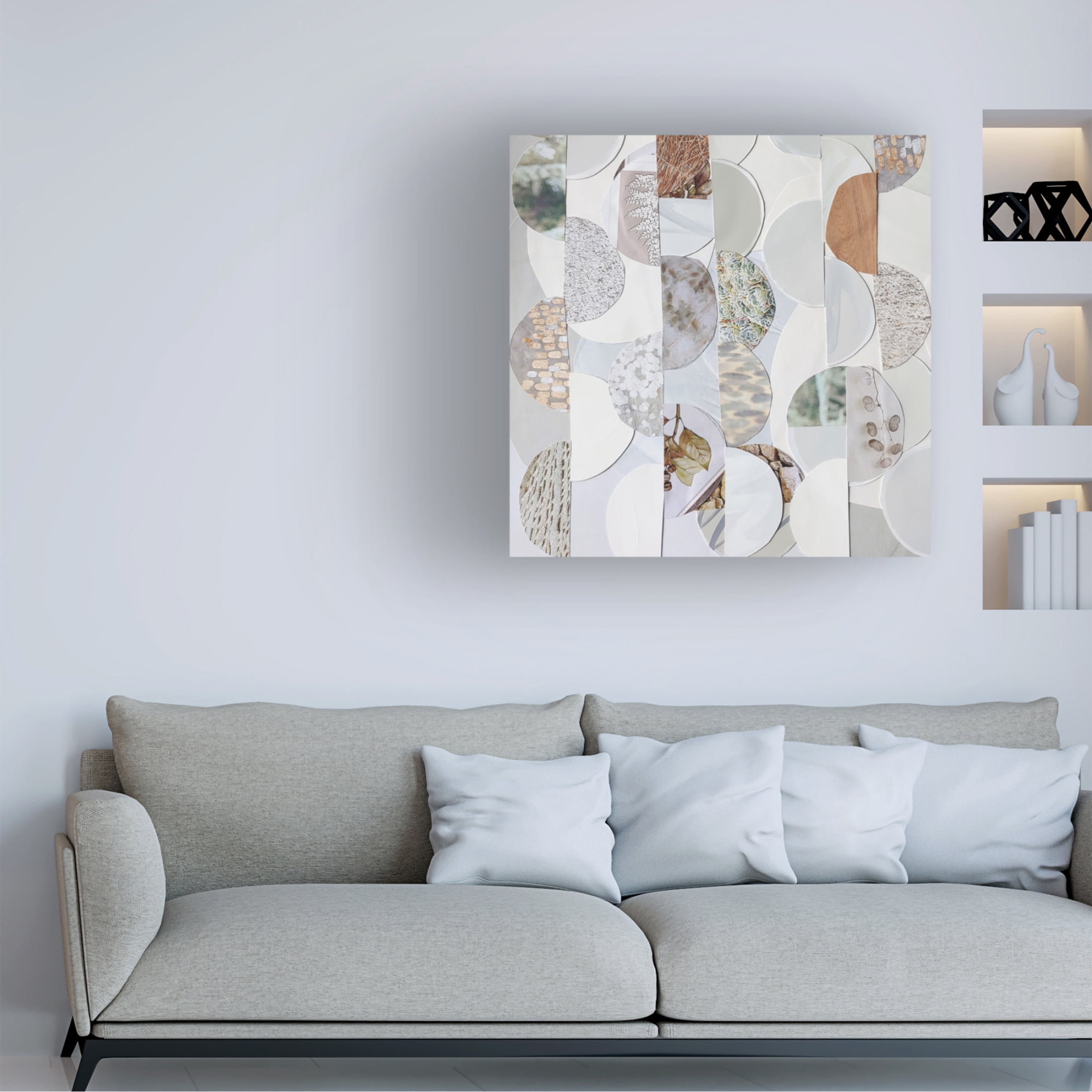 Canvas Wall Art - Coco Good 'Bali Batik II' Wall Art for Living Room, Bedroom, or Office Décor by Trademark Fine Art - 24 x 24 Inches