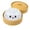 #001D- Halloween Stress Ball, variant on Dumplings Stress Balls, Giant Glitter Dumpling Squishies, Soft Squeeze Decompression Dough with Food Steamer, 2.4 inch Blue Glitter