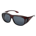 thumbnail image 1 of Gafas de sol polarizadas Yodo para usar sobre lentes, color burdeos, 1 of 8