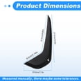 thumbnail image 5 of 1 Pair Rear Window D Pillar Posts Trim Mould Panel Cover for Mazda CX-50 2023 2024 2025 2026 Stainless Steel Adhesive Car Door Pillar Trim Left Right Set Anti Scratches Black, 5 of 7