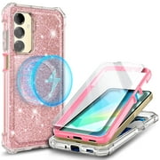 NGB SUPREMACY For Samsung Galaxy A16 5G Phone Case Wireless Charging MagSafe/Qi Magnetic Car Mount Protective Bumper Samsung Galaxy A16 Case Cover