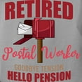 thumbnail image 3 of CafePress - Retired Postal Worker Funny Postman Hello T Shirt - Womens Comfort Colors® Shirt, 3 of 4