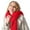 Red, variant on Prolriy Scarf for Women Warm Winter Scarf Unisex Polyester Fleece Scarf Multi Color Cold Weather Neck Scarves Women Scarf Dark Blue