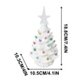 thumbnail image 5 of PuSpu Home Decoration Resin colored lights Christmas tree ornaments desktop Christmas decorations Christmas props Holiday Products, 5 of 7