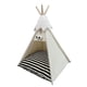 thumbnail image 5 of Cama tipi para mascotas portátil suave con cojín grueso, tienda de campaña universal para mascotas, para interior y exterior, para conejos, animales pequeños y gatitos, 5 of 8
