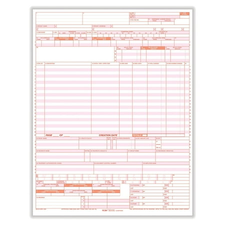 TFP UB-04 CMS-1450 1-Part Health Insurance Claims UB04LC