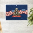 thumbnail image 2 of Happy Father's Day Honoring Veterans English Setter in Army Uniform Horizontal Matte Canvas Poster Dog Lover Wall Art Home Decor - 13007, 2 of 5
