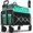 black, variant on Foldable handcart with wheels, heavy-duty folding multi-functional cart with a load capacity of 360 pounds - portable all-terrain shopping cart, suitable for shopping/outdoors/camping/fishing/sports