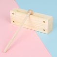 thumbnail image 3 of HLONK Khaki Wood Block Instrument For Music Instruments 11.8x2.3x1.5in 2 Sets, 3 of 8
